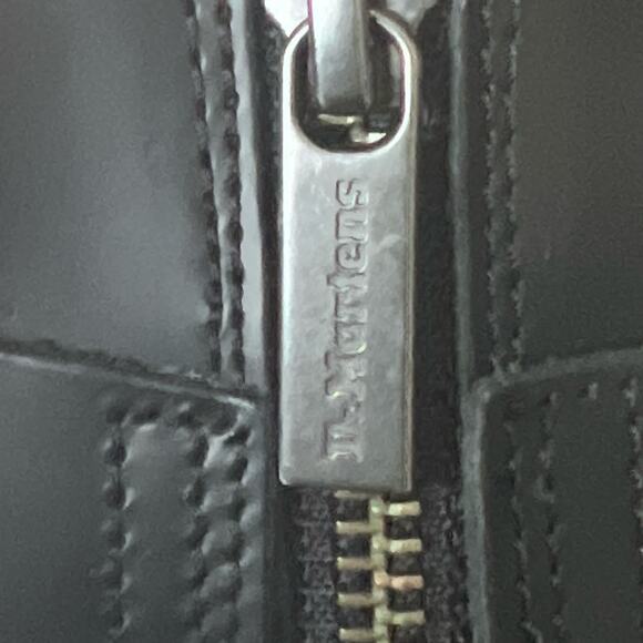 Dr. Martens Cristofor Black Leather Harness Buckle Combat Boots Women Si… - Picture 5 of 9